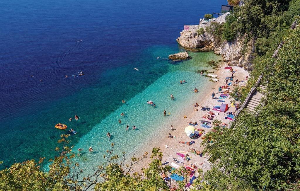 Ferienwohnung Mit Pool Kroatien Mit Meerblick Und Pool ลอฟราน ภายนอก รูปภาพ